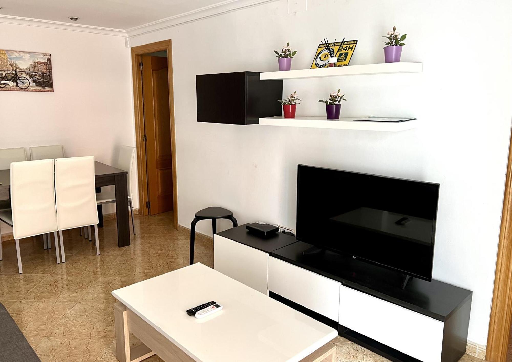 Moderno Y Acogedor Apartamento Para 6 Personas Valencia Ngoại thất bức ảnh